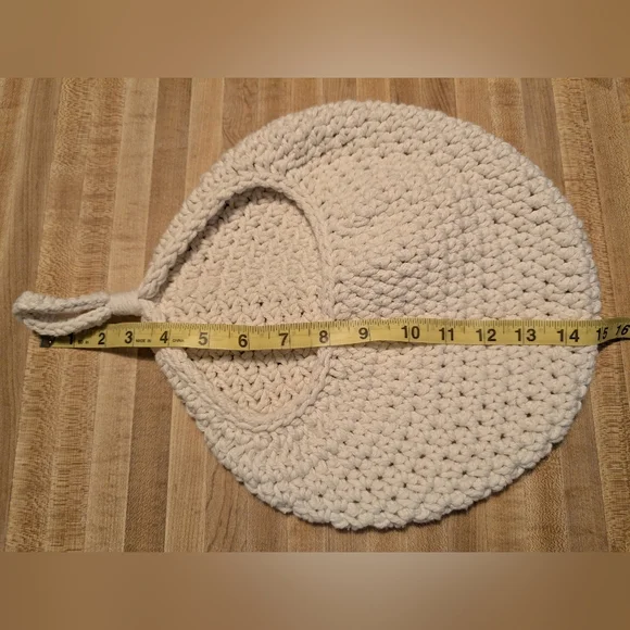 Crochet Hanging Basket Set of 3 - Picture 10 of 15